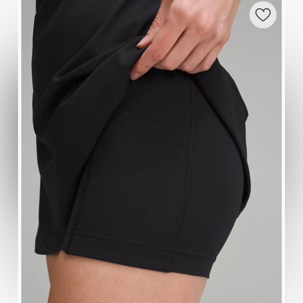 Lululemon Align Short Sleeve Dress in Black Size 4 - Picture 5 of 9